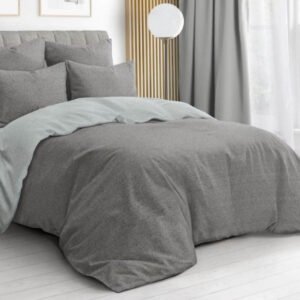 Постільна білизна "Графіт-Срібло"